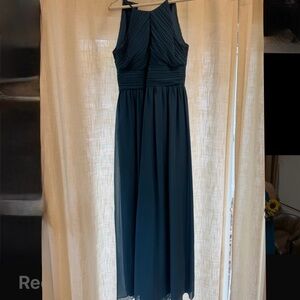 Teal Azazie Bridesmaid Dress